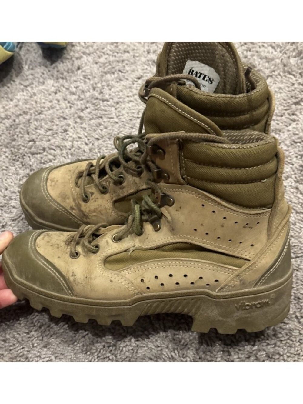 Bates Men's Military Combat Boots Model E03612C US Size 7 R